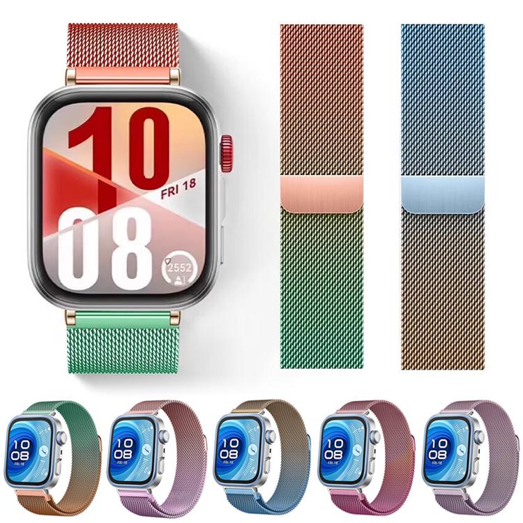 Cinturino per orologio magnetico in metallo con motivo sfumato milanese xDfind, For Huawei Watch Fit 5 / Fit 5 Pro / Fit 4 Pro