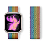 Cinturino per orologio xDfind Milanese Loop magnetico in acciaio inossidabile, For Apple Watch 42 / 44 / 45 / 46 / 49mm, For Apple Watch 38 / 40 / 41 / S11 42mm