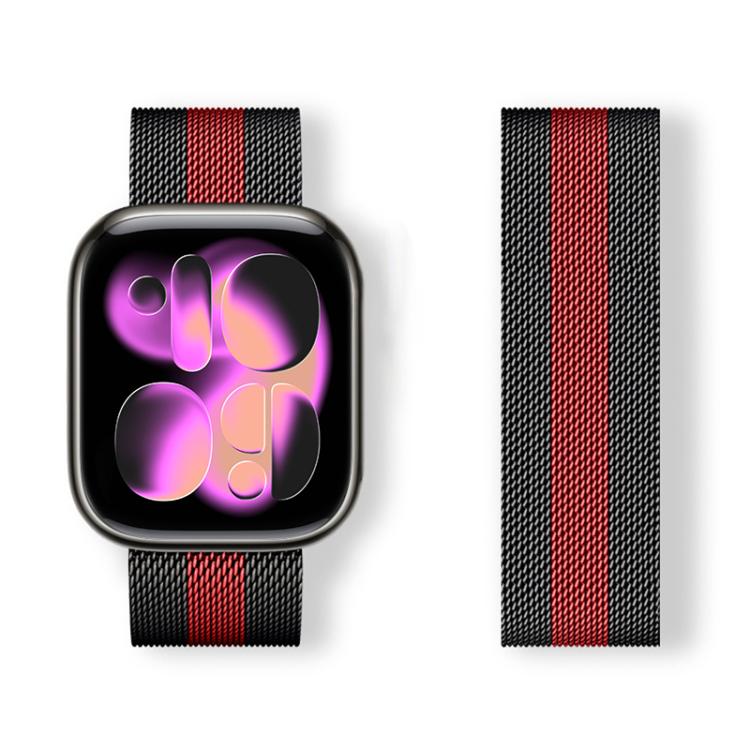 Cinturino per orologio xDfind Milanese Loop magnetico in acciaio inossidabile, For Apple Watch 42 / 44 / 45 / 46 / 49mm, For Apple Watch 38 / 40 / 41 / S11 42mm