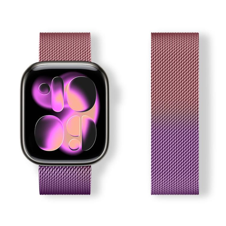 Cinturino per orologio xDfind Milanese Loop magnetico in acciaio inossidabile, For Apple Watch 42 / 44 / 45 / 46 / 49mm, For Apple Watch 38 / 40 / 41 / S11 42mm