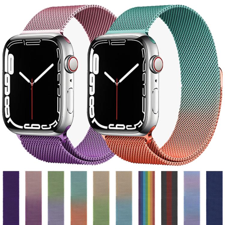 Cinturino per orologio xDfind Milanese Loop magnetico in acciaio inossidabile, For Apple Watch 42 / 44 / 45 / 46 / 49mm, For Apple Watch 38 / 40 / 41 / S11 42mm