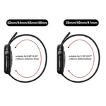 Cinturino per orologio xDfind Milanese Loop magnetico in acciaio inossidabile, For Apple Watch 42 / 44 / 45 / 46 / 49mm, For Apple Watch 38 / 40 / 41 / S11 42mm