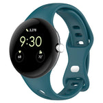 Cinturino per orologio in silicone con fibbia a farfalla xDfind per vita piccola, For Google Pixel Watch 4 / 3 / 2 / 1 41mm