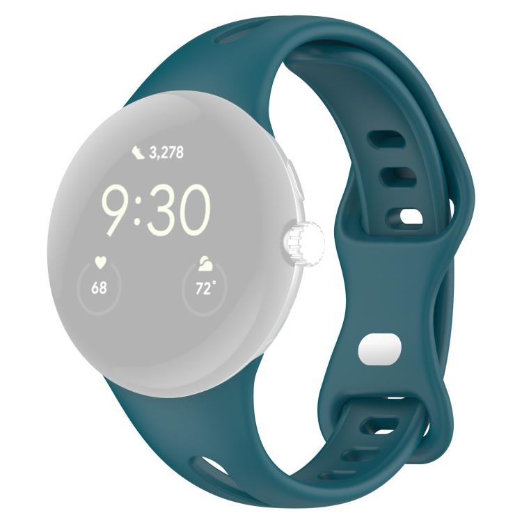 Cinturino per orologio in silicone con fibbia a farfalla xDfind per vita piccola, For Google Pixel Watch 4 / 3 / 2 / 1 41mm