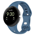 Cinturino per orologio in silicone con fibbia a farfalla xDfind per vita piccola, For Google Pixel Watch 4 / 3 / 2 / 1 41mm