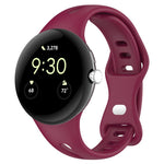 Cinturino per orologio in silicone con fibbia a farfalla xDfind per vita piccola, For Google Pixel Watch 4 / 3 / 2 / 1 41mm