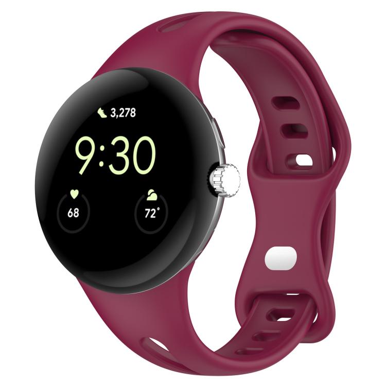Cinturino per orologio in silicone con fibbia a farfalla xDfind per vita piccola, For Google Pixel Watch 4 / 3 / 2 / 1 41mm
