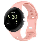 Cinturino per orologio in silicone con fibbia a farfalla xDfind per vita piccola, For Google Pixel Watch 4 / 3 / 2 / 1 41mm