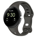 Cinturino per orologio in silicone con fibbia a farfalla xDfind per vita piccola, For Google Pixel Watch 4 / 3 / 2 / 1 41mm