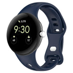 Cinturino per orologio in silicone con fibbia a farfalla xDfind per vita piccola, For Google Pixel Watch 4 / 3 / 2 / 1 41mm