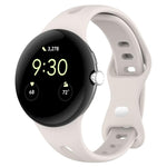 Cinturino per orologio in silicone con fibbia a farfalla xDfind per vita piccola, For Google Pixel Watch 4 / 3 / 2 / 1 41mm