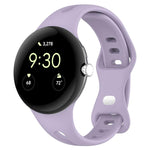 Cinturino per orologio in silicone con fibbia a farfalla xDfind per vita piccola, For Google Pixel Watch 4 / 3 / 2 / 1 41mm