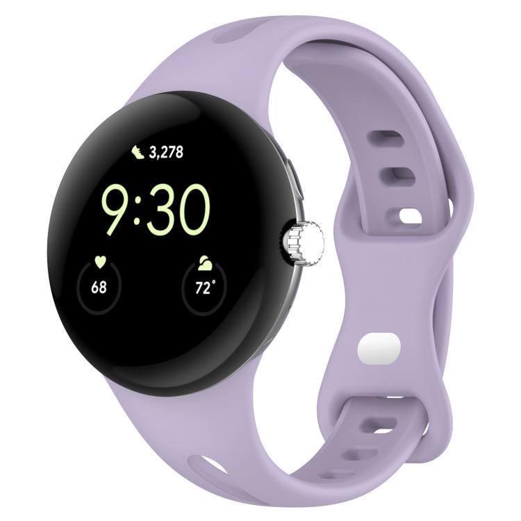Cinturino per orologio in silicone con fibbia a farfalla xDfind per vita piccola, For Google Pixel Watch 4 / 3 / 2 / 1 41mm
