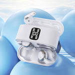 J-Q16 Auricolari wireless Bluetooth 2 in 1 con display digitale, cancellazione del rumore (ENC) e riduzione del rumore.