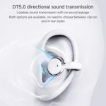 J-Q16 Auricolari wireless Bluetooth 2 in 1 con display digitale, cancellazione del rumore (ENC) e riduzione del rumore.