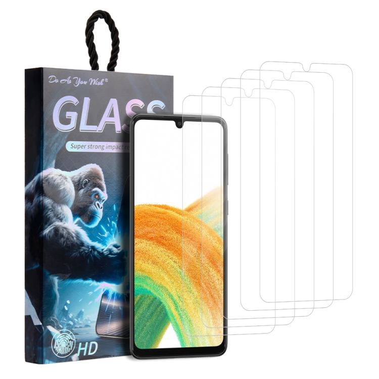 Confezione da 5 pellicole in vetro temperato HD "Fai come vuoi"., For Galaxy S26+ 5G, For Galaxy S26 Ultra 5G, For Galaxy S26 5G, For Galaxy A57 5G, For Galaxy A37 5G, For Galaxy S25 Edge 5G, For Galaxy A06 4G / 5G, For Galaxy A16 4G / 5G              ...