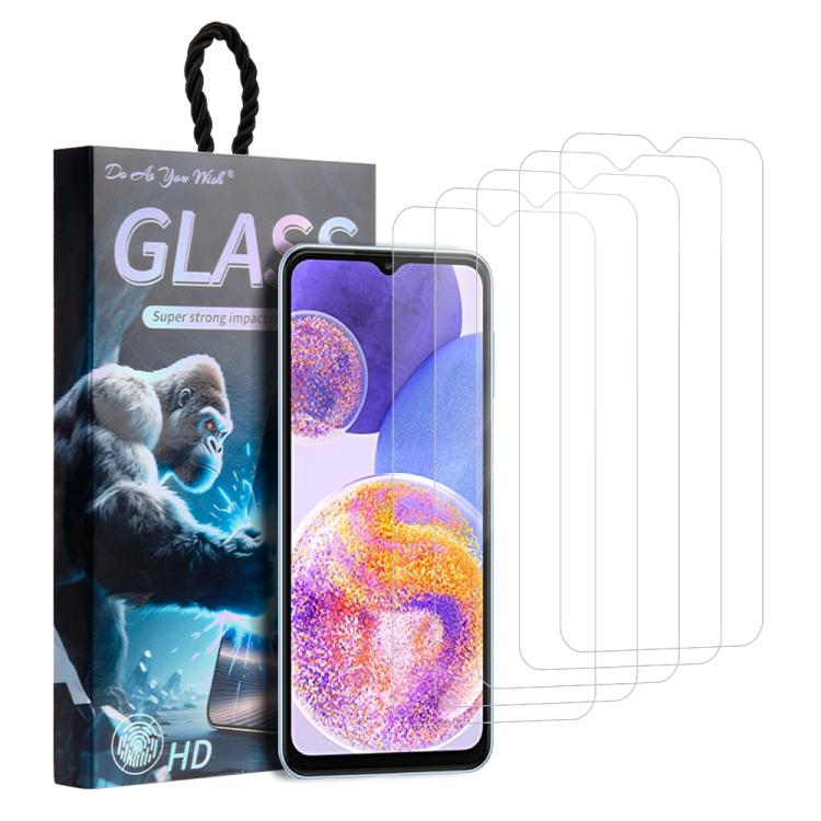 Confezione da 5 pellicole in vetro temperato HD "Fai come vuoi"., For Galaxy S26+ 5G, For Galaxy S26 Ultra 5G, For Galaxy S26 5G, For Galaxy A57 5G, For Galaxy A37 5G, For Galaxy S25 Edge 5G, For Galaxy A06 4G / 5G, For Galaxy A16 4G / 5G              ...
