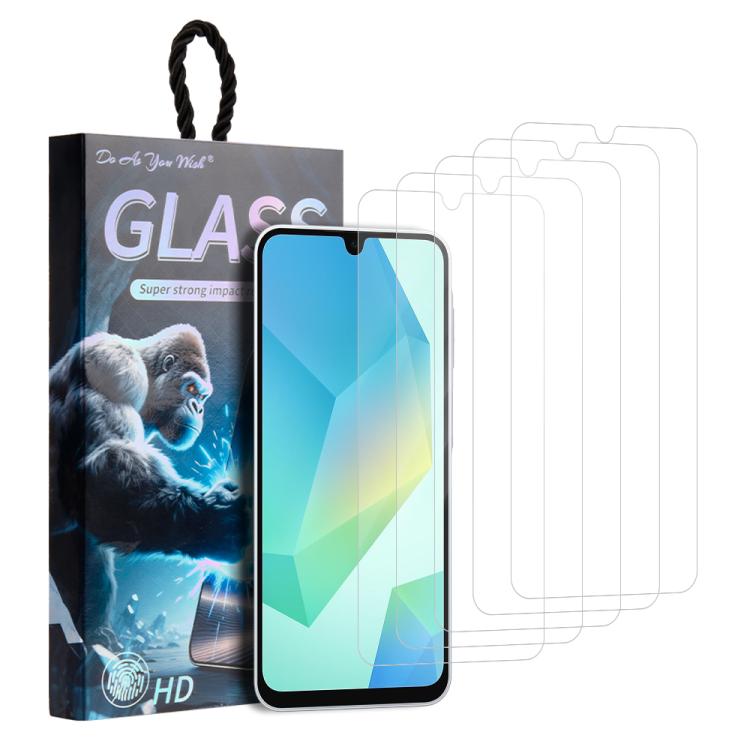 Confezione da 5 pellicole in vetro temperato HD "Fai come vuoi"., For Galaxy S26+ 5G, For Galaxy S26 Ultra 5G, For Galaxy S26 5G, For Galaxy A57 5G, For Galaxy A37 5G, For Galaxy S25 Edge 5G, For Galaxy A06 4G / 5G, For Galaxy A16 4G / 5G              ...