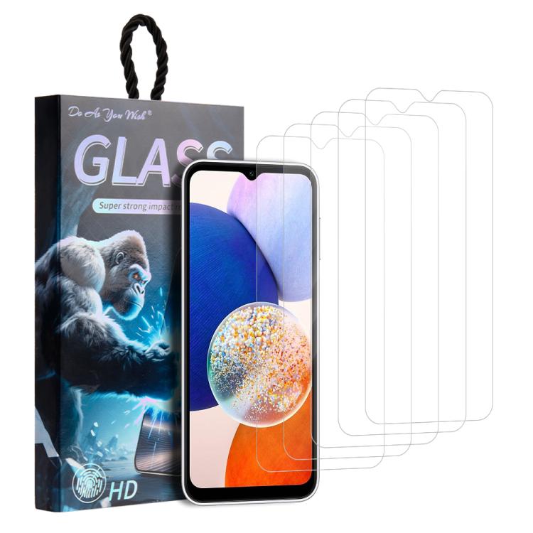 Confezione da 5 pellicole in vetro temperato HD "Fai come vuoi"., For Galaxy S26+ 5G, For Galaxy S26 Ultra 5G, For Galaxy S26 5G, For Galaxy A57 5G, For Galaxy A37 5G, For Galaxy S25 Edge 5G, For Galaxy A06 4G / 5G, For Galaxy A16 4G / 5G              ...