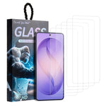 Confezione da 5 pellicole in vetro temperato HD "Fai come vuoi"., For Galaxy S26+ 5G, For Galaxy S26 Ultra 5G, For Galaxy S26 5G, For Galaxy A57 5G, For Galaxy A37 5G, For Galaxy S25 Edge 5G, For Galaxy A06 4G / 5G, For Galaxy A16 4G / 5G              ...