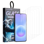Confezione da 5 pellicole in vetro temperato HD "Fai come vuoi"., For Galaxy S26+ 5G, For Galaxy S26 Ultra 5G, For Galaxy S26 5G, For Galaxy A57 5G, For Galaxy A37 5G, For Galaxy S25 Edge 5G, For Galaxy A06 4G / 5G, For Galaxy A16 4G / 5G              ...