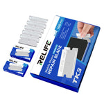 RELIFE TK3 Set da 100 lame per la riparazione di schermi e la rimozione di adesivi per telefoni cellulari., RELIFE TK3