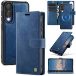 Custodia magnetica per telefono AutSpace A05 2 in 1 con texture effetto vitello retrò e MagSafe., For Samsung Galaxy S26+ 5G, For Samsung Galaxy S26 Ultra 5G, For Samsung Galaxy S26 5G, For Samsung Galaxy S25 FE 5G, For Samsung Galaxy S25 Edge 5G      ...