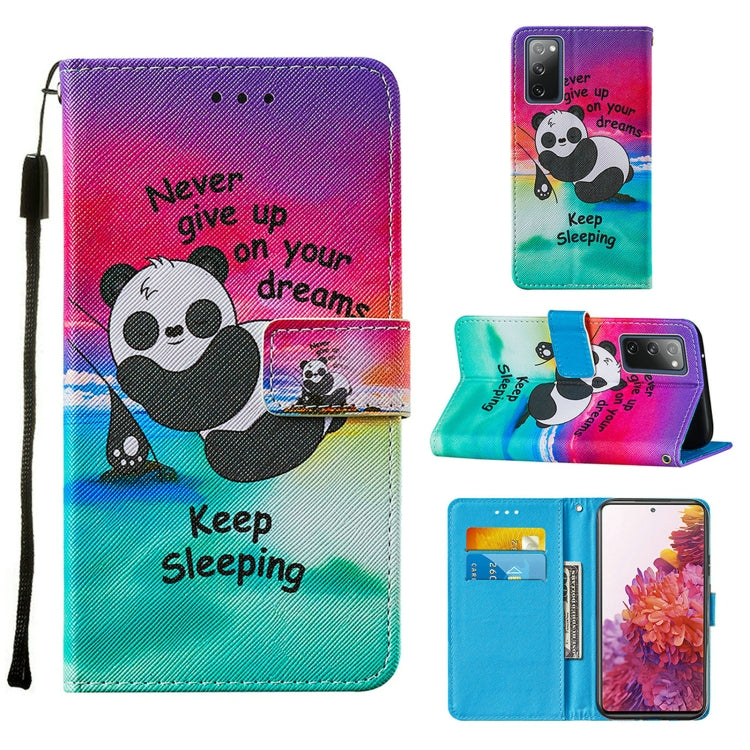 Custodia portafoglio in pelle con slot carte per Galaxy S20 FE