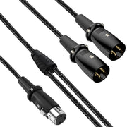 Cavo audio XLR splitter bilanciato a Y 0,5 m