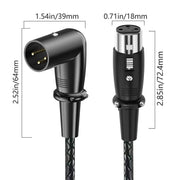 Cavo audio XLR splitter bilanciato a Y 0,5 m