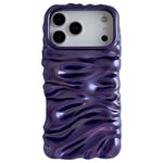 Custodia per telefono in TPU con texture cremosa e rivestimento galvanico, copertura completa., For iPhone 17 Pro Max, For iPhone 17 Pro