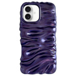 Custodia per telefono in TPU con texture cremosa e rivestimento galvanico, copertura completa., For iPhone 17, For iPhone 16 Pro Max