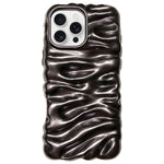 Custodia per telefono in TPU con texture cremosa e rivestimento galvanico, copertura completa., For iPhone 16 Pro, For iPhone 16