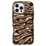Custodia per telefono in TPU con texture cremosa e rivestimento galvanico, copertura completa., For iPhone 16 Pro, For iPhone 16