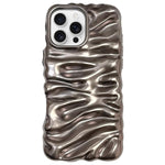 Custodia per telefono in TPU con texture cremosa e rivestimento galvanico, copertura completa., For iPhone 16 Pro, For iPhone 16
