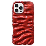 Custodia per telefono in TPU con texture cremosa e rivestimento galvanico, copertura completa., For iPhone 16 Pro, For iPhone 16