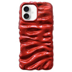Custodia per telefono in TPU con texture cremosa e rivestimento galvanico, copertura completa., For iPhone 16 Pro, For iPhone 16