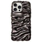 Custodia per telefono in TPU con texture cremosa e rivestimento galvanico, copertura completa., For iPhone 15 Pro Max, For iPhone 15 Pro