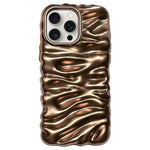 Custodia per telefono in TPU con texture cremosa e rivestimento galvanico, copertura completa., For iPhone 15 Pro Max, For iPhone 15 Pro