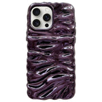 Custodia per telefono in TPU con texture cremosa e rivestimento galvanico, copertura completa., For iPhone 15 Pro Max, For iPhone 15 Pro