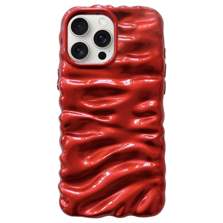 Custodia per telefono in TPU con texture cremosa e rivestimento galvanico, copertura completa., For iPhone 15 Pro Max, For iPhone 15 Pro