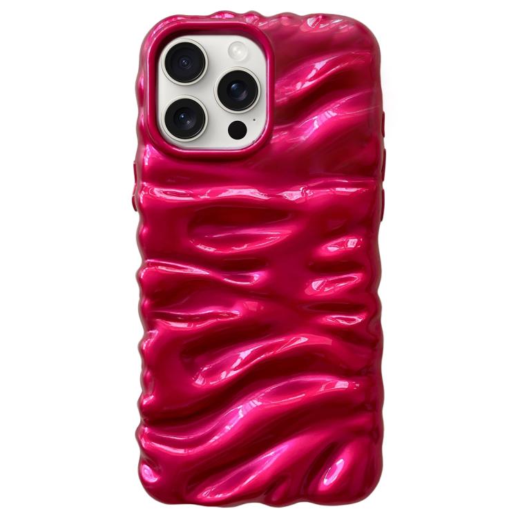 Custodia per telefono in TPU con texture cremosa e rivestimento galvanico, copertura completa., For iPhone 15 Pro Max, For iPhone 15 Pro