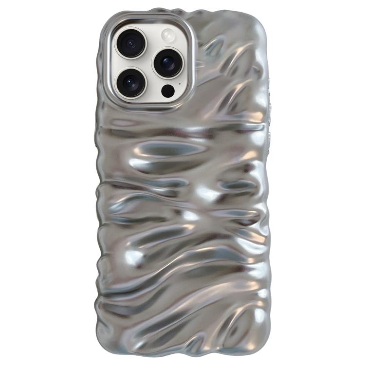 Custodia per telefono in TPU con texture cremosa e rivestimento galvanico, copertura completa., For iPhone 14 Pro, For iPhone 14 Pro Max