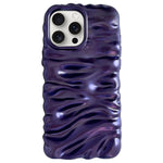 Custodia per telefono in TPU con texture cremosa e rivestimento galvanico, copertura completa., For iPhone 14 Pro, For iPhone 14 Pro Max