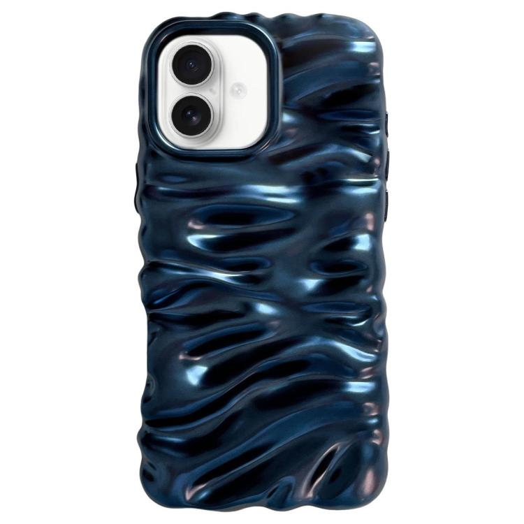 Custodia per telefono in TPU con texture cremosa e rivestimento galvanico, copertura completa., For iPhone 18