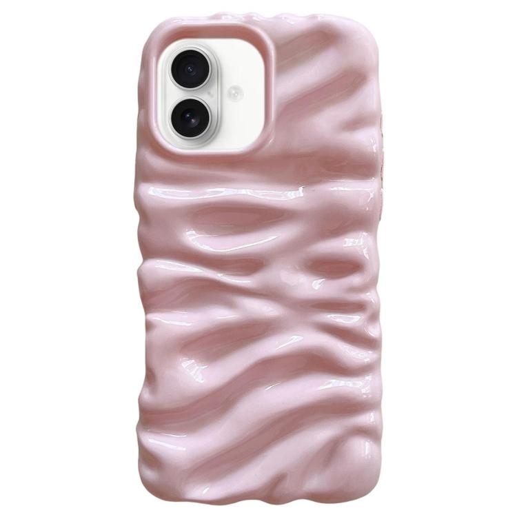 Custodia per telefono in TPU con texture cremosa e rivestimento galvanico, copertura completa., For iPhone 18