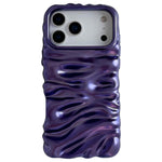Custodia per telefono in TPU con texture cremosa e rivestimento galvanico, copertura completa., For iPhone 18 Pro