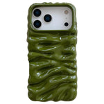 Custodia per telefono in TPU con texture cremosa e rivestimento galvanico, copertura completa., For iPhone 18 Pro