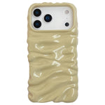 Custodia per telefono in TPU con texture cremosa e rivestimento galvanico, copertura completa., For iPhone 18 Pro