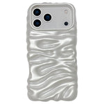 Custodia per telefono in TPU con texture cremosa e rivestimento galvanico, copertura completa., For iPhone 18 Pro